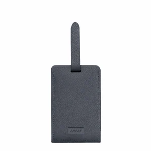 Aluminum Edge Tag in Navy Blue