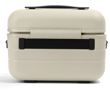 The Train Case in Salt White